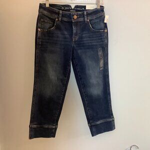M Jeans Maurice  Mid Rise  Size 4   23" Crop Super Stretch NWT